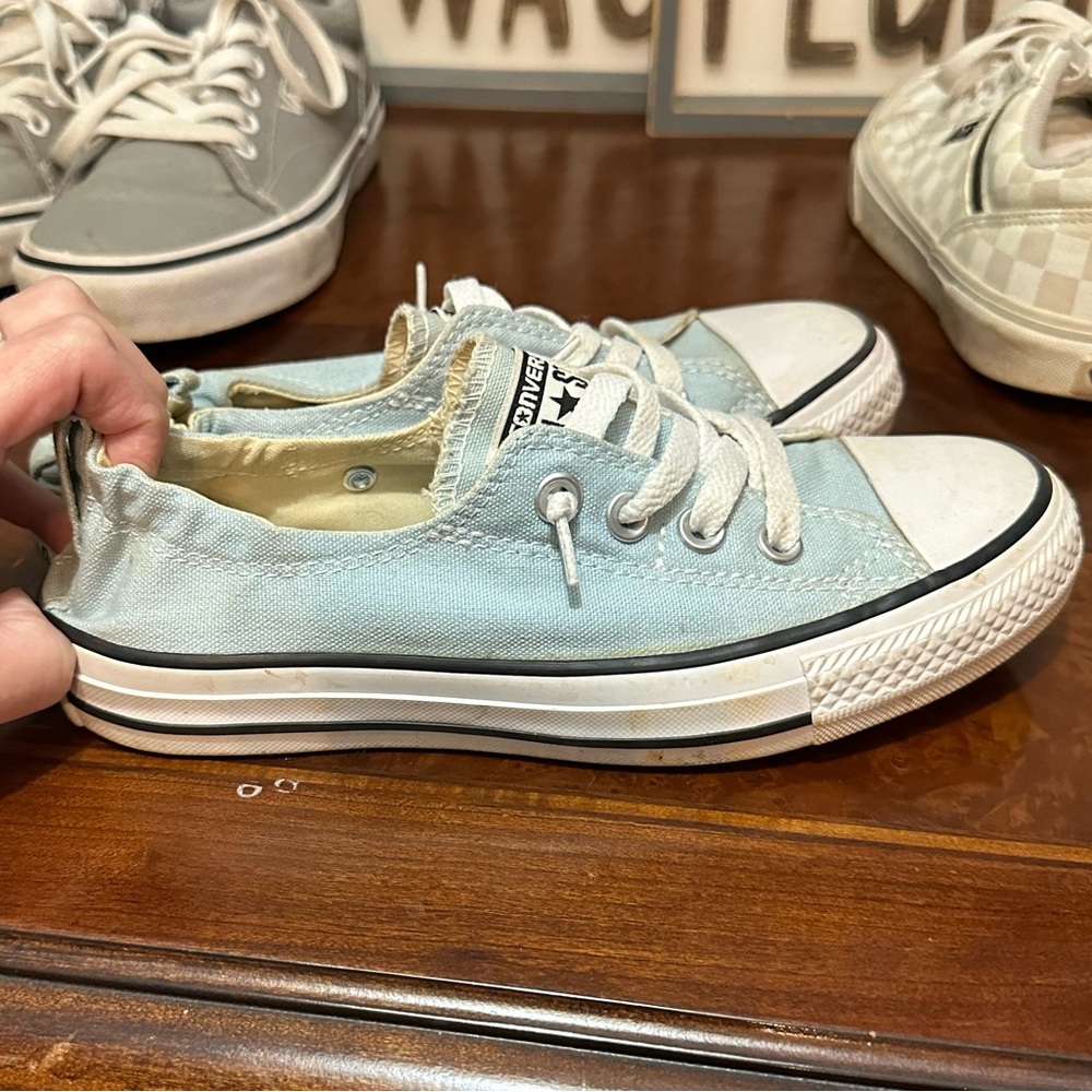 Light Blue Converse